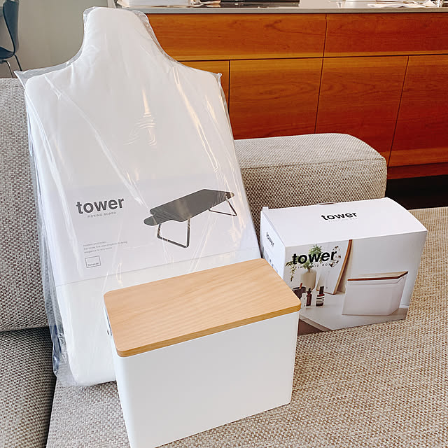 MIkaの山崎実業-山崎実業 人体型スチールメッシュアイロン台 タワー towerの家具・インテリア写真
