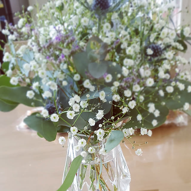 リビング/夏の模様替え/暮らしの味方/花瓶のお花/おはな♡...などのインテリア実例 - 2022-07-31 21:10:16