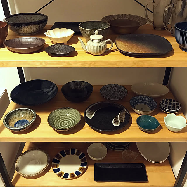 一人暮らし/狭い部屋/みせる収納/1K/ハンドメイド雑貨...などのインテリア実例 - 2021-10-06 20:09:06