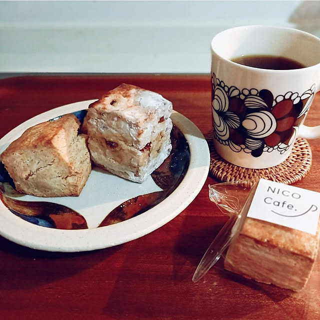 キッチン/雑貨/アデペシェのお皿/アラビアパルミッコ/お気に入りの雑貨？食器ですが...などのインテリア実例 - 2023-01-20 08:56:24