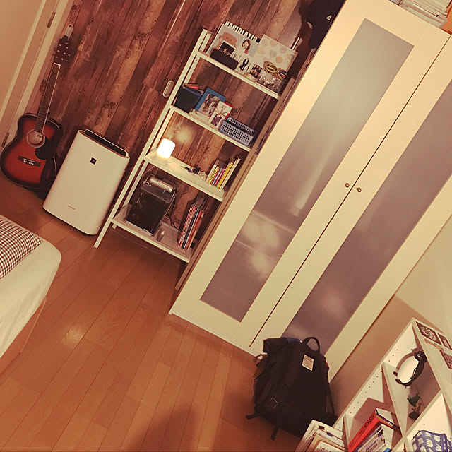 ベッド周り/DIY/無印良品のインテリア実例 - 2019-01-18 23:38:42