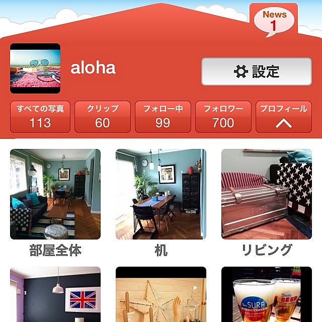 alohaさんの実例写真