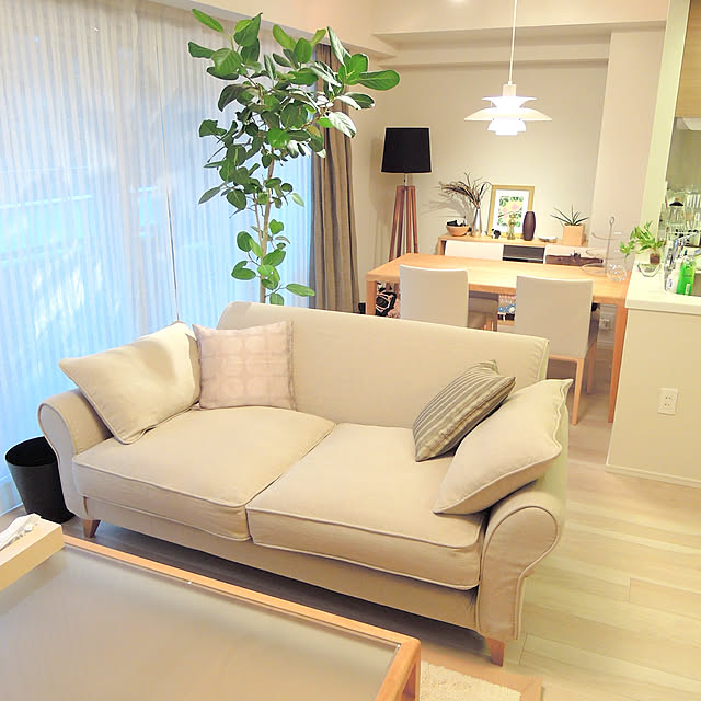 部屋全体/ナチュラル/ソファのインテリア実例 - 2019-07-07 13:38:34