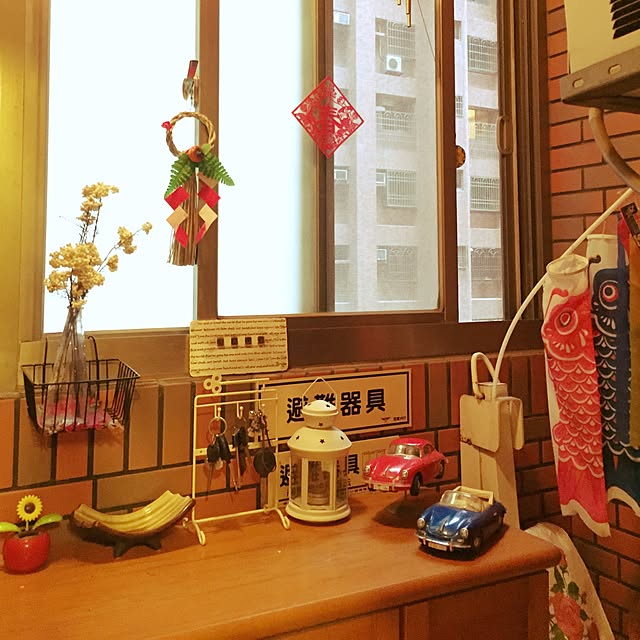 玄関/入り口/100均/観葉植物/IKEA/雑貨...などのインテリア実例 - 2015-07-28 16:20:50