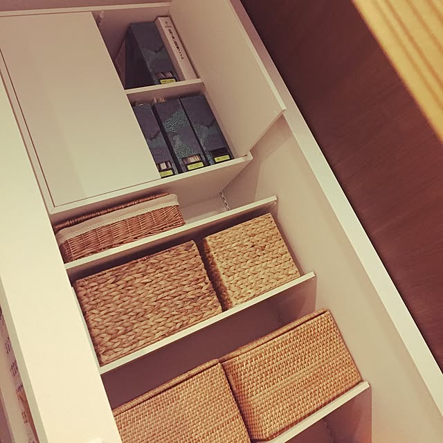棚/書類収納/収納棚/ニトリ/無印良品...などのインテリア実例 - 2017-06-16 00:36:26
