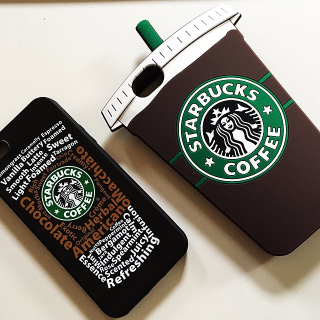 naokoの-NEW【メール便送料無料】シリコン スタバ カフェ iPhoneケース(iPhone5/5S/SE/6/6s/6Plus/7/7plus専用)　ケース/アイフォンケース コーヒー スマホ　シリコン　カバー　パロディ 携帯カバー スマートフォン iPhone プレゼント　新作の家具・インテリア写真