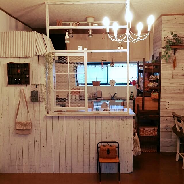 キッチン/カフェ風/ナチュラルインテリア/DIY/カウンター...などのインテリア実例 - 2016-02-08 09:24:50