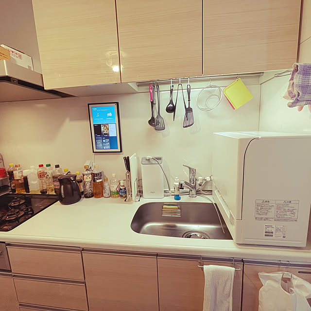 Echo Show 15/食洗機/浄水器/2人暮らし/2LDK...などのインテリア実例 - 2022-04-19 10:12:44