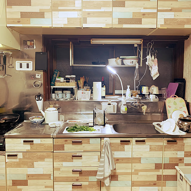 #家族３人暮らし/ダイソー/100均/DIY/キッチンのインテリア実例 - 2023-03-19 18:37:10