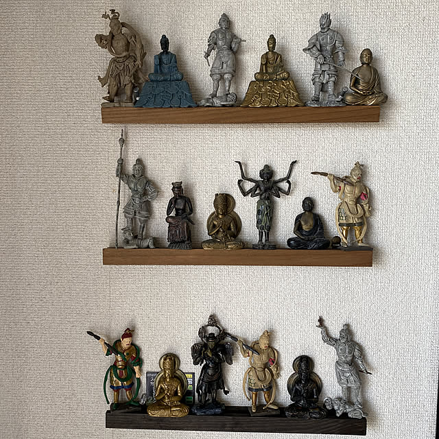 仏像オブジェ/玄関インテリア/玄関ディスプレイ/壁装飾/小物雑貨...などのインテリア実例 - 2021-04-12 14:39:24