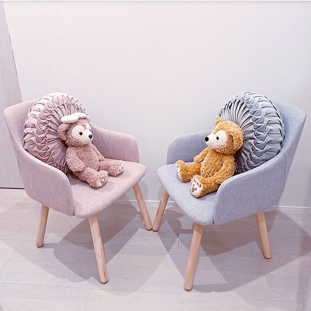 ダッフィーちゃんのイス - カントリー雑貨、 Woody工房しらい
