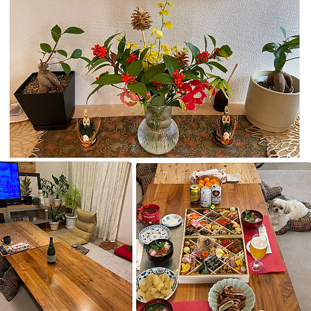 棚/つっこみどころありますが../観葉植物/玄関/テーブル...などのインテリア実例 - 2024-01-04 15:31:35