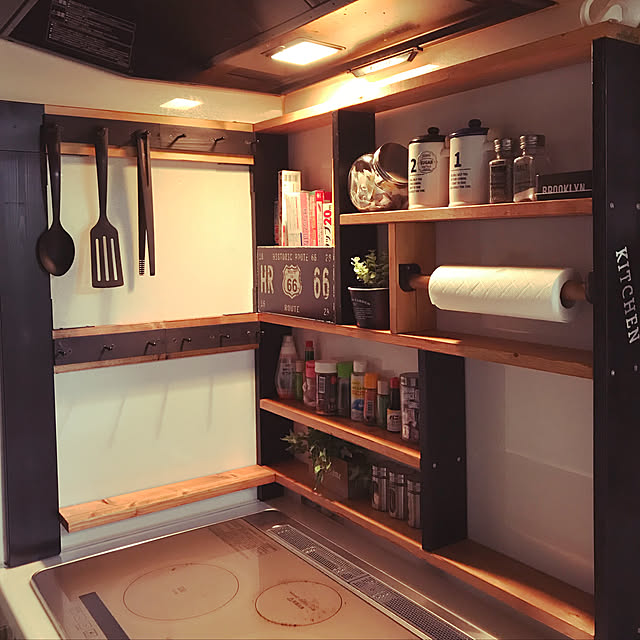 キッチン/ダイソー/100均/DIY/セリア...などのインテリア実例 - 2018-02-25 08:04:13