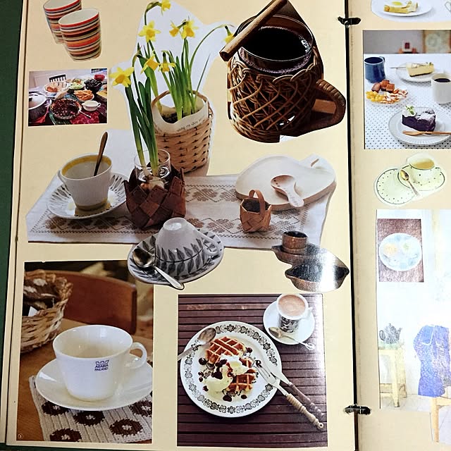 キッチン/食器/お茶の時間/ノート/スクラップブック...などのインテリア実例 - 2015-04-21 13:03:31