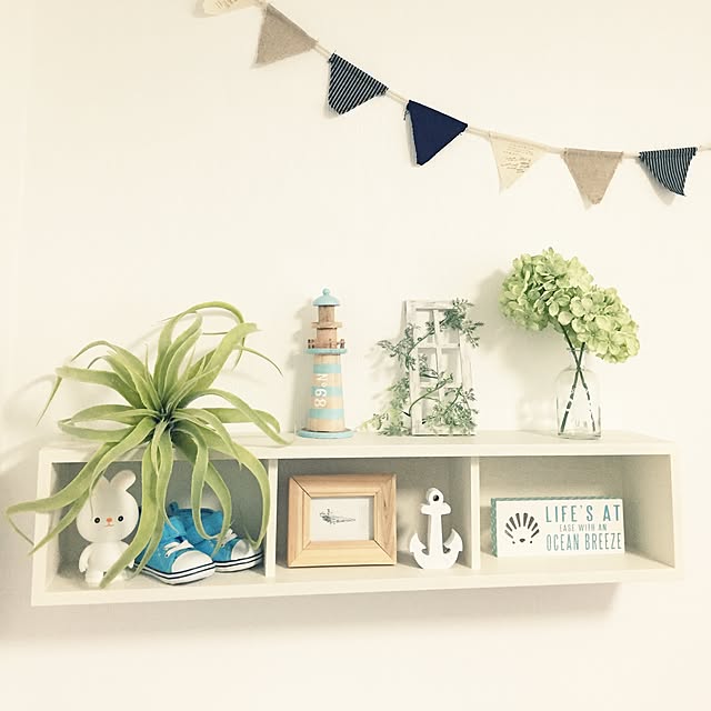 部屋全体/salut!/フェイクグリーン/いなざうるす屋さん/無印良品 壁に付けられる家具...などのインテリア実例 - 2016-06-29 23:07:22