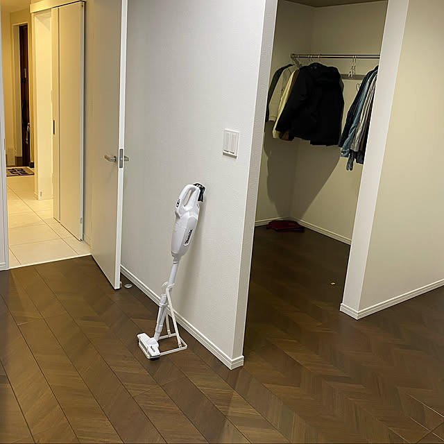 在宅勤務/床上浸水/ウォークインクローゼット/部屋全体/ヘリンボーンの床...などのインテリア実例 - 2020-05-28 21:39:14