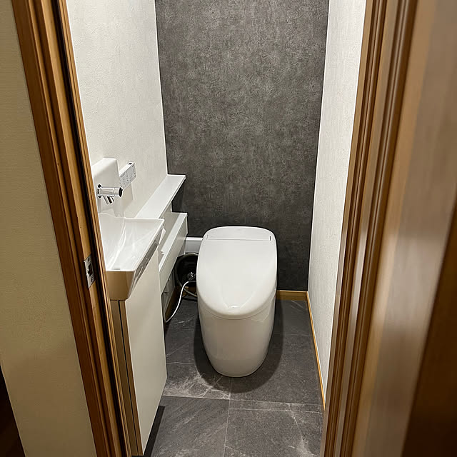 TOTOトイレ/モノトーン/バス/トイレのインテリア実例 - 2023-05-26 22:22:18