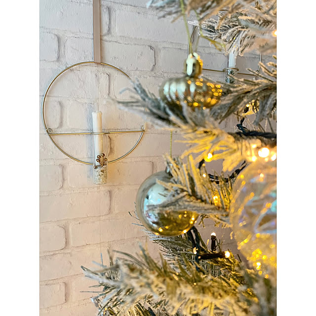 クリスマス/ダイソー/クリスマス飾り/クリスマスツリー/クリスマス雑貨...などのインテリア実例 - 2021-11-12 21:30:45