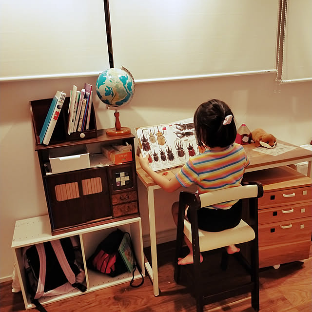 机/古道具/こども/地球儀/勉強机...などのインテリア実例 - 2021-09-15 19:51:15