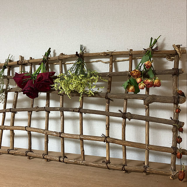 リビング/観葉植物/ハンドメイド/ドライフラワー/ナチュラルのインテリア実例 - 2018-05-14 11:03:54