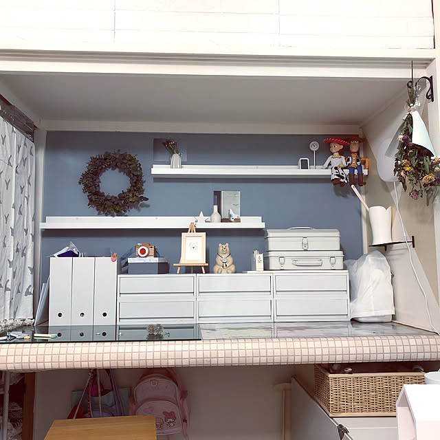 机/無印良品/IKEA/カラフル/DIY...などのインテリア実例 - 2019-02-23 00:37:00