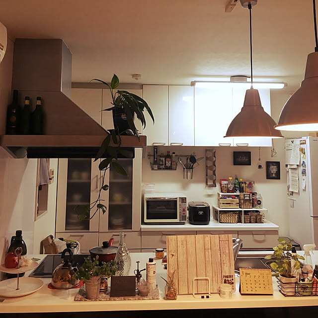 キッチン/IKEA/100均/3COINS/観葉植物...などのインテリア実例 - 2018-01-20 23:17:22
