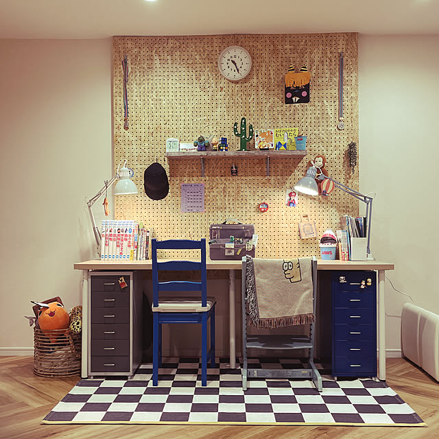 学習机/男の子の部屋/子供部屋/IKEA/ランドセル収納...などのインテリア実例 - 2024-02-12 22:28:53