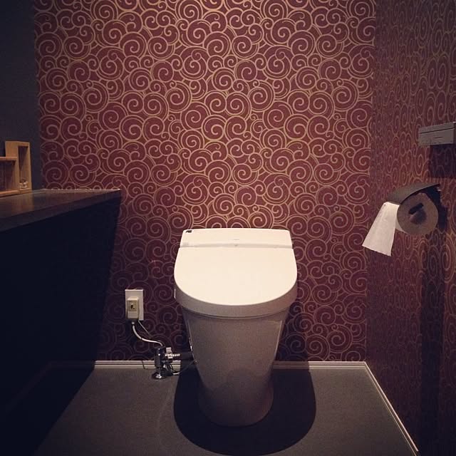 バス/トイレ/唐草模様/トイレのインテリア実例 - 2014-09-19 21:51:26