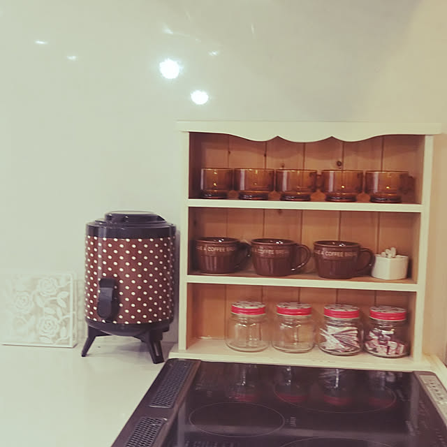 キッチン/ナチュラル/100均/salut!/カフェ風...などのインテリア実例 - 2019-07-06 09:27:56