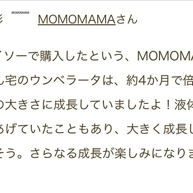 MOMOMAMAさんの部屋