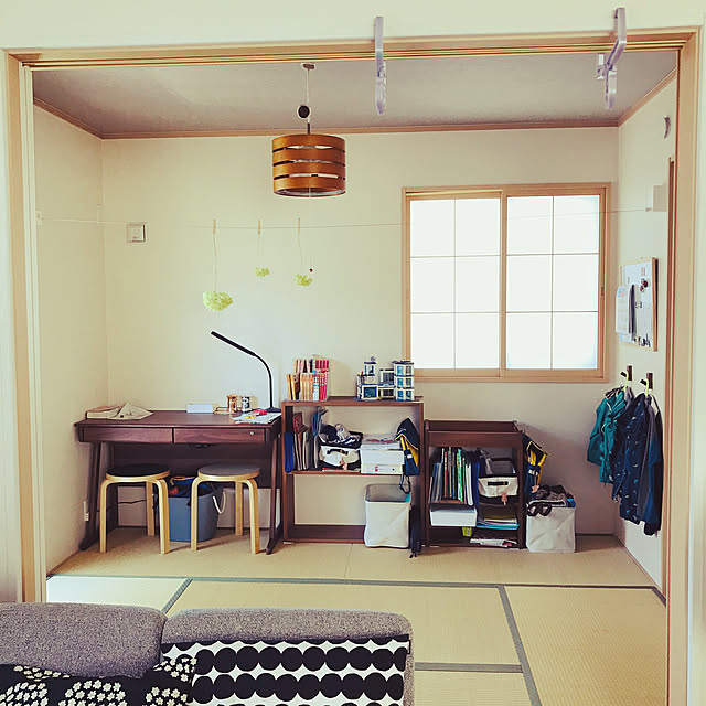 スツール60/部屋干しスペース/無印良品/ドライフラワー/建売住宅...などのインテリア実例 - 2020-07-02 11:10:10