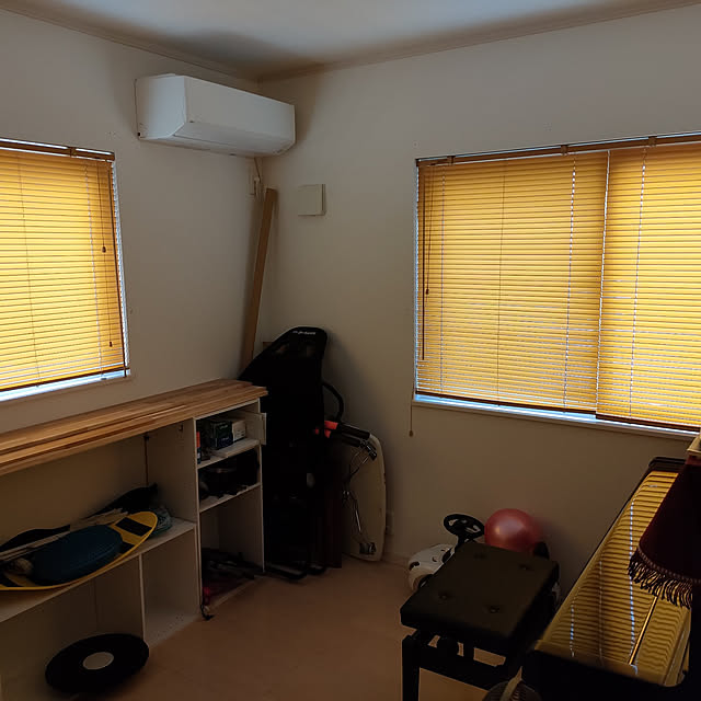部屋全体/DIY/カーテン/ニトリ/ブラインドのインテリア実例 - 2022-07-23 21:40:44