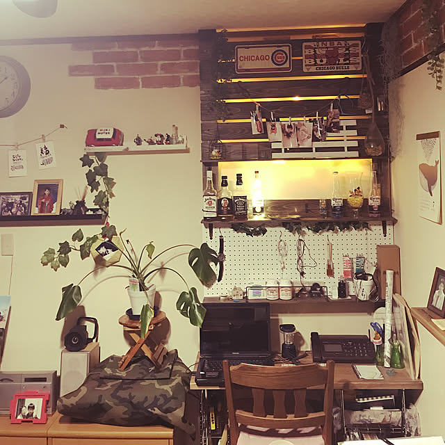 机/DIY/観葉植物のインテリア実例 - 2018-07-29 01:48:30