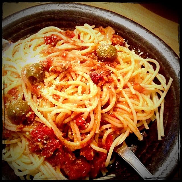机/パスタ部/いただきます/インテリアじゃなくてごめんなさい♡/パスタのインテリア実例 - 2014-02-12 12:35:48