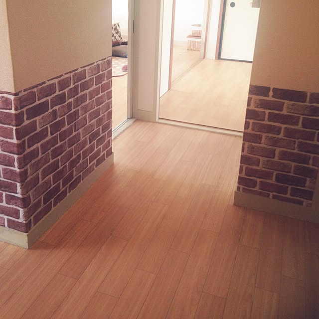 壁/天井/セリア/UR/カフェ風のインテリア実例 - 2015-02-06 08:58:13