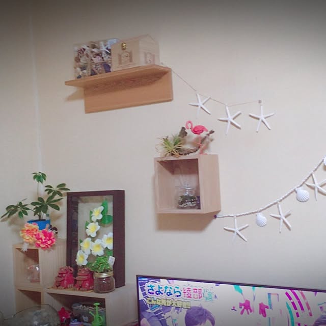 リビング/雑貨/ニトリ/ハンドメイド/観葉植物...などのインテリア実例 - 2017-05-15 19:31:48