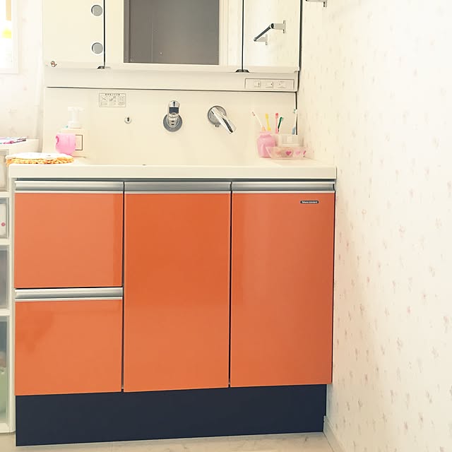 バス/トイレ/大好きなオレンジ色のインテリア実例 - 2015-06-19 08:54:55
