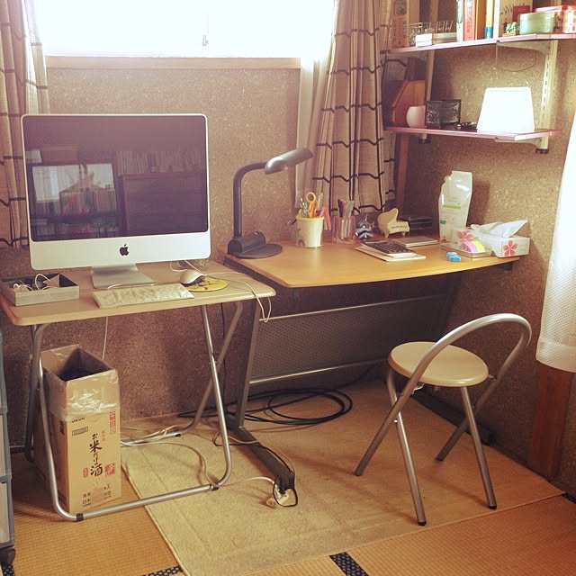 机のインテリア実例 - 2014-06-08 12:00:53