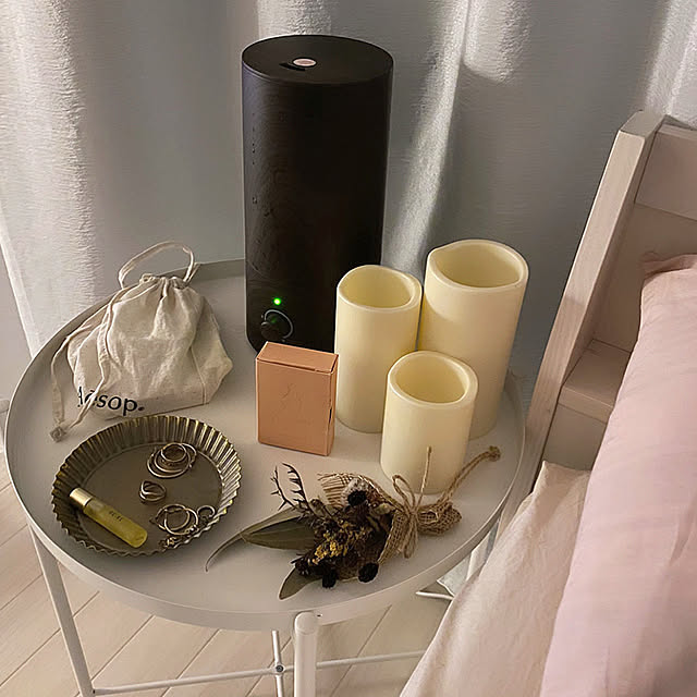 ベッド周り/ニトリ/IKEA/一人暮らしのインテリア実例 - 2020-12-09 23:39:22