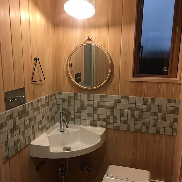 タイル/壁掛けミラー/バス/トイレのインテリア実例 - 2022-05-02 13:34:28