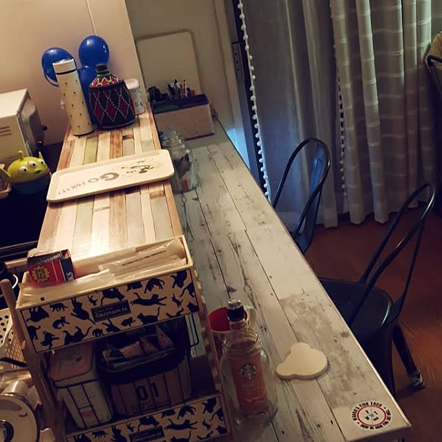 100均/ダイソー/DIY/机のインテリア実例 - 2019-06-17 14:35:51