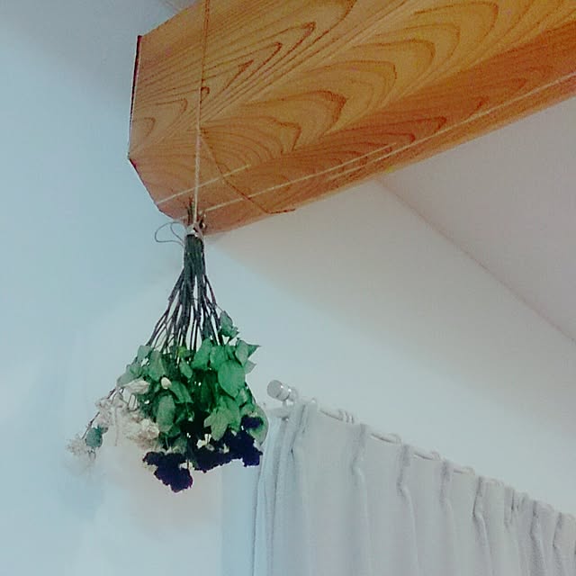 壁/天井/ドライフラワーのインテリア実例 - 2016-12-03 01:01:11