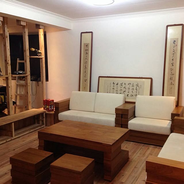 部屋全体/白黒のインテリア実例 - 2014-07-18 20:01:52
