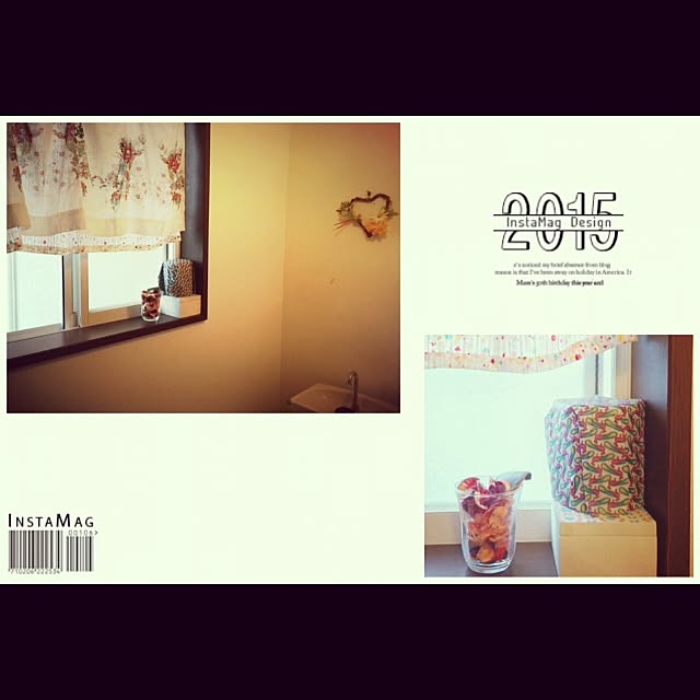 バス/トイレ/トイレットペーパー収納/手づくり/お花のある暮らしのインテリア実例 - 2015-07-02 18:17:13