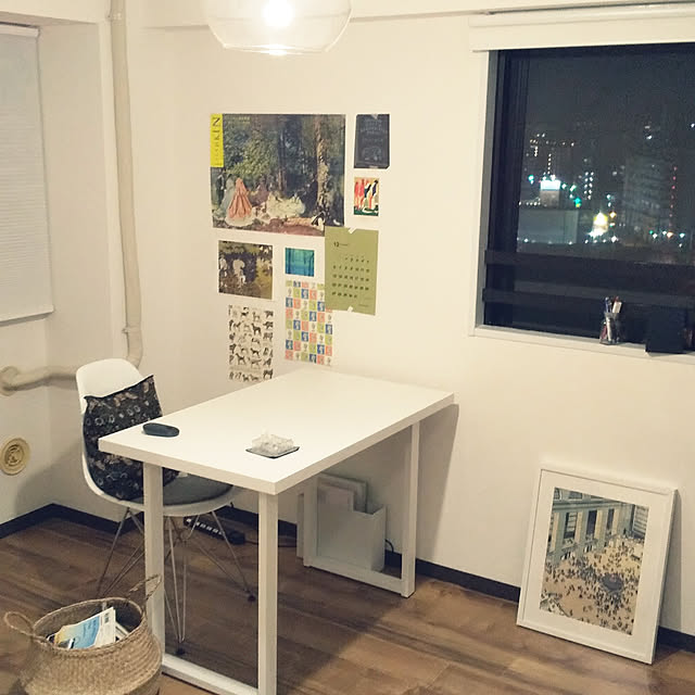 部屋全体/DIY/クッションフロアDIY/イケアのブラインド/IKEAのインテリア実例 - 2020-12-30 22:54:19
