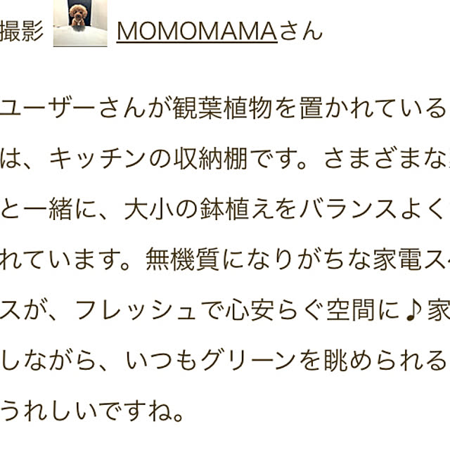 MOMOMAMAさんの部屋