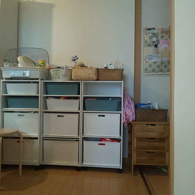キッチン/モニター応募投稿/カラーボックス/サリュ！のインテリア実例 - 2019-08-01 16:40:51
