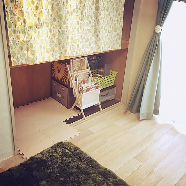 リビング/押入れ子供部屋/リビングキッズスペース/押入れキッズスペース/賃貸でも楽しく♪のインテリア実例 - 2016-12-29 21:16:22