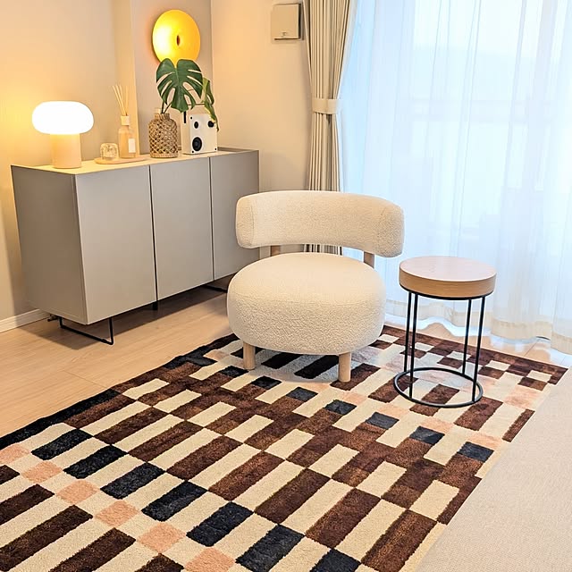 リビング/ラグ/IKEA/観葉植物/イデー...などのインテリア実例 - 2026-03-29 07:23:27