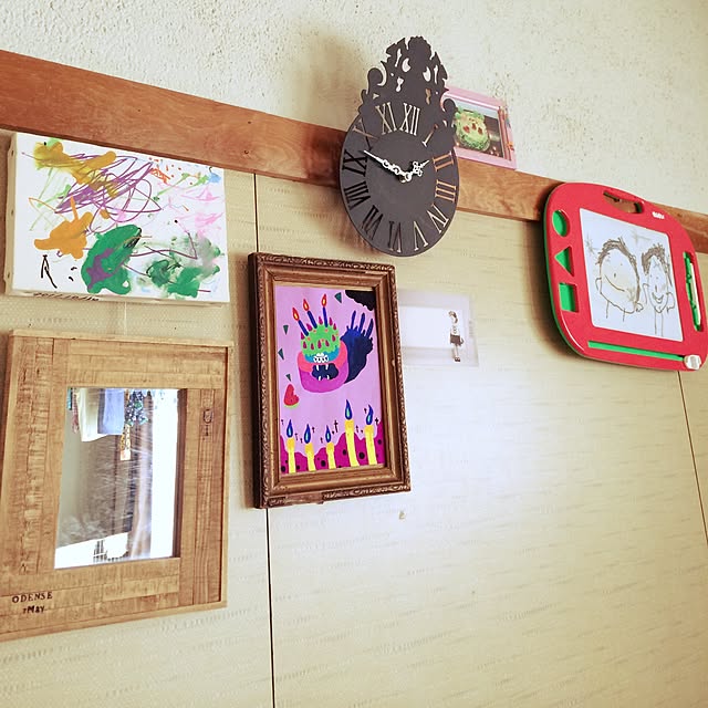 壁/天井/賃貸/ハンドメイド/手作りのインテリア実例 - 2015-02-02 11:14:57